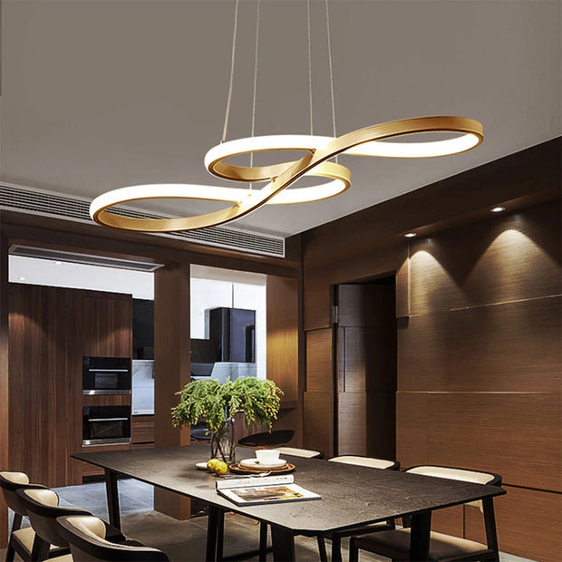 Modern Lighting –  Modern Kitchen Island Pendant Lights Bar Table Dining Room Decor Hanging Lights Remote Dimming Kitchen Led Cord Pendant Lamp