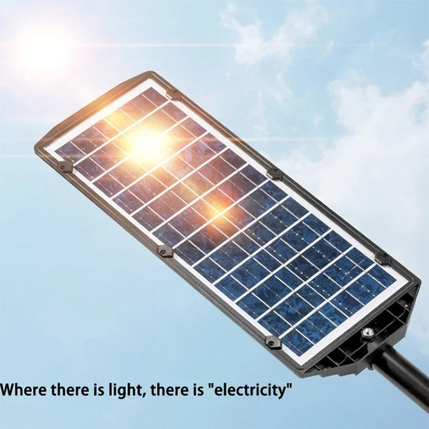 Modern Lighting –  Newest Solar Street Lights Motion Sensor LED Solar Flood Light Dusk To Dawn Outdoor IP66 Waterproof LED Security Lamp for Yard