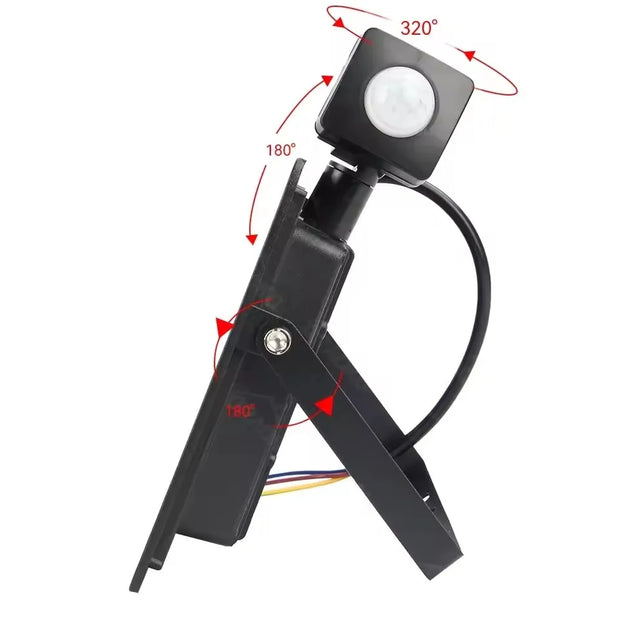 Modern Lighting –  Outdoor Light With Motion Sensor 220V 10W 20W 30W 50W 100W Waterproof Spotlight External Lamp Led Projector Headlight Floodlight