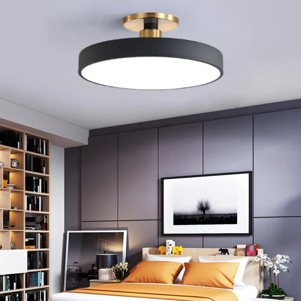 Modern Lighting –  Makaron Modern LED Ceiling Lamp Chandelier For Living Dining Room Bedroom Aisle Loft Home Decor Indoor Lighting Fixture Lustre