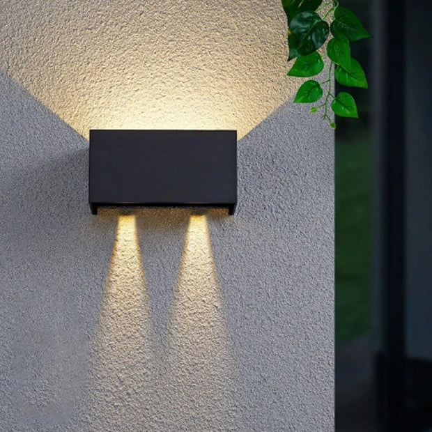 Modern Lighting –  PIR Motion Sensor Outdoor LED Wall Light LED Wall Sconce Square Waterproof IP65 Porch Garden Wall Lamp Exterior Lighting Fixture