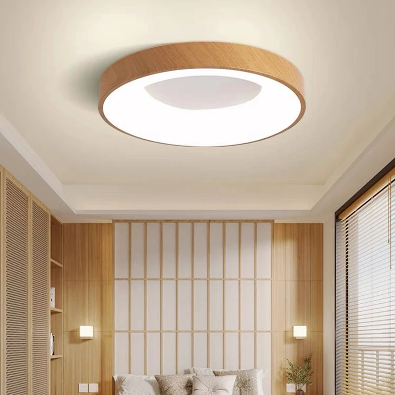 Modern Lighting –  Led Chandelier living room bedroom ceiling lights foyer aisle balcony kitchen fixture Round chandeliers Remote APP dimming light