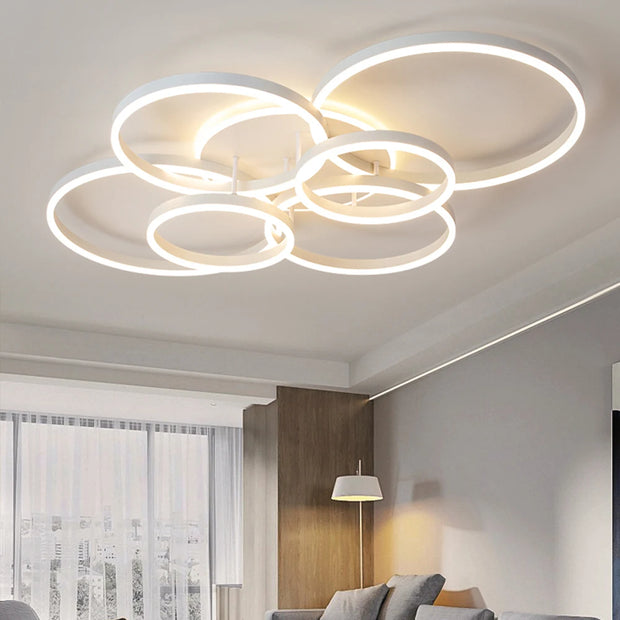 Modern Lighting –  Modern LED Ceiling Chandelier Lighting For Home Living Study Room Bedroom Dimmable Ceiling lamp Indoor Lighting decoration Lamps