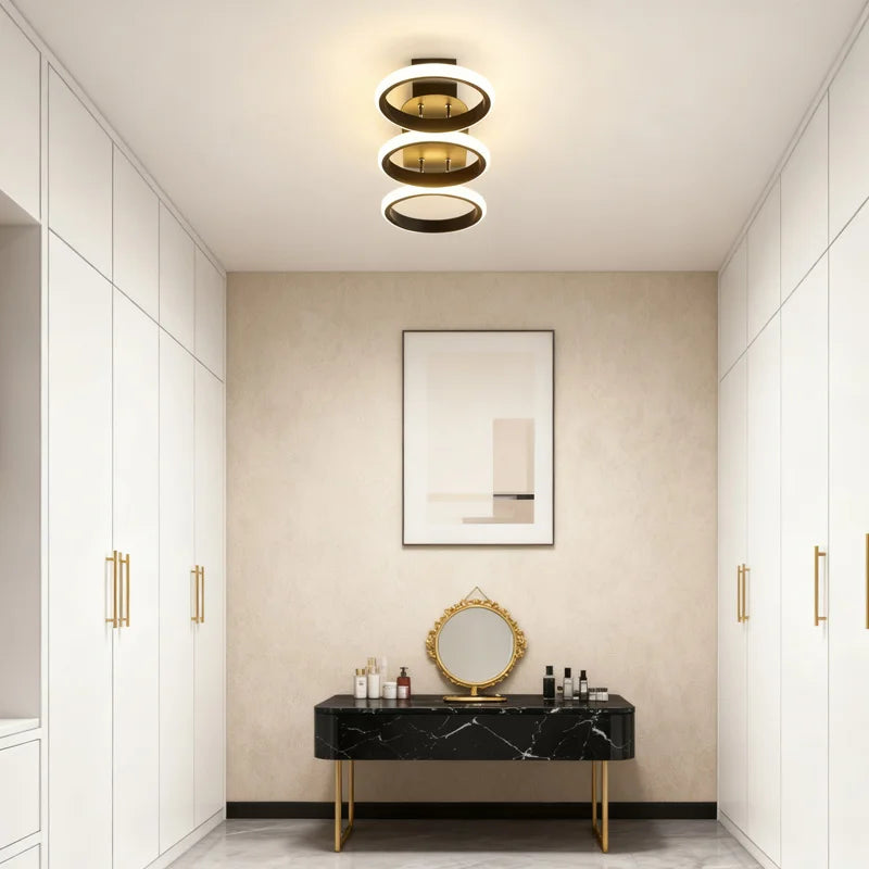 Modern Lighting –  LED Modern Ceiling Lights Square Light for Living Dining Room Aisle Hallway Bedroom Indoor Decor Luster Lighting Fixtures